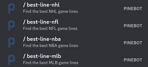 Pine Sports Discord Bot!.